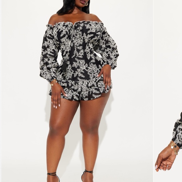 FASHION NOVA ROMPER - Picture 4 of 4